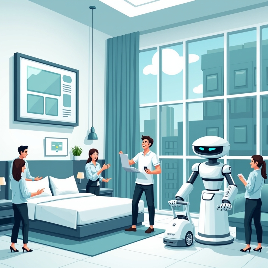 Digital Technology in Modern Hotels – Enhancing Guest Service & Efficiency